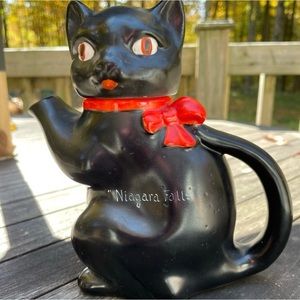 Vintage Black Cat Niagara Falls Souvenir Ware